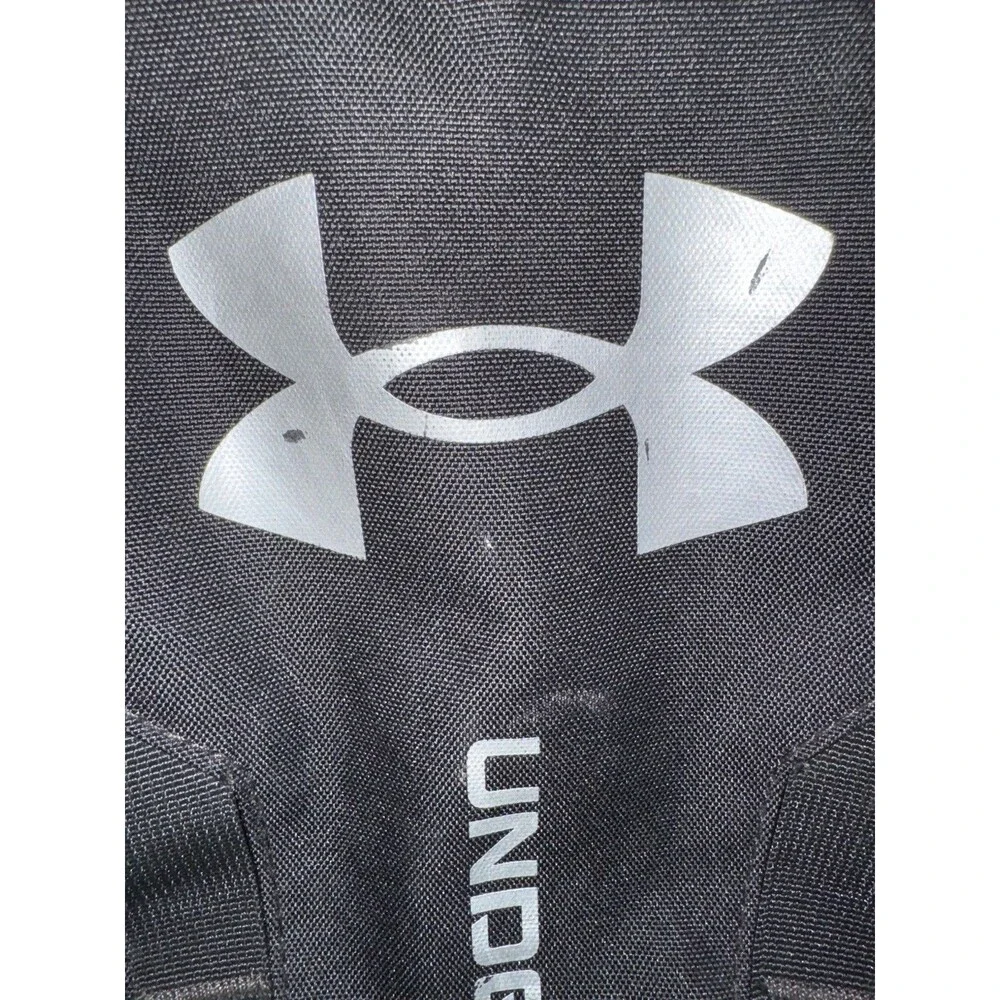Under Armour Hustle 5.0 Backpack Black/Silver Storm Laptop Bag